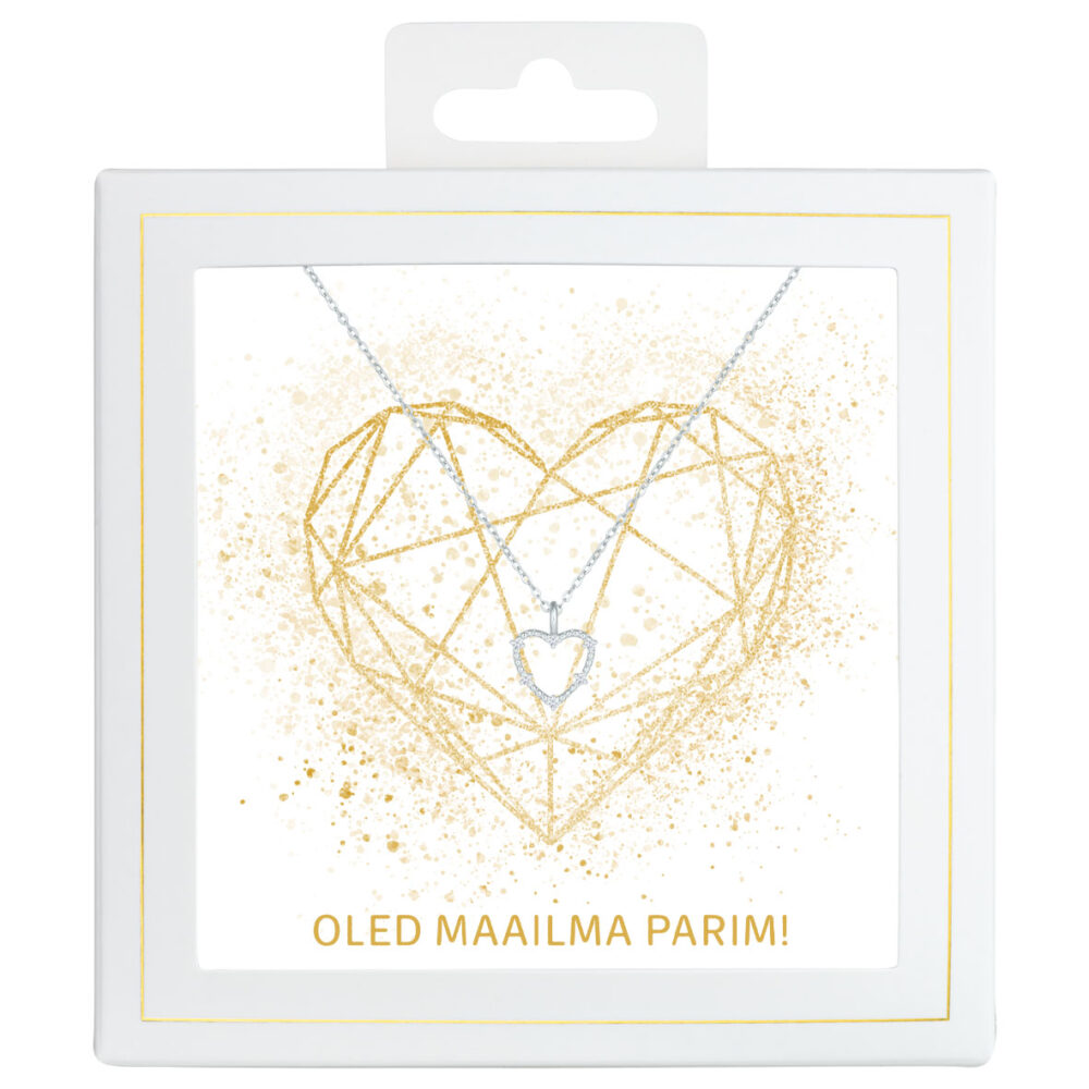 Sõnumikaart Kaelakee "Oled maailma parim!"