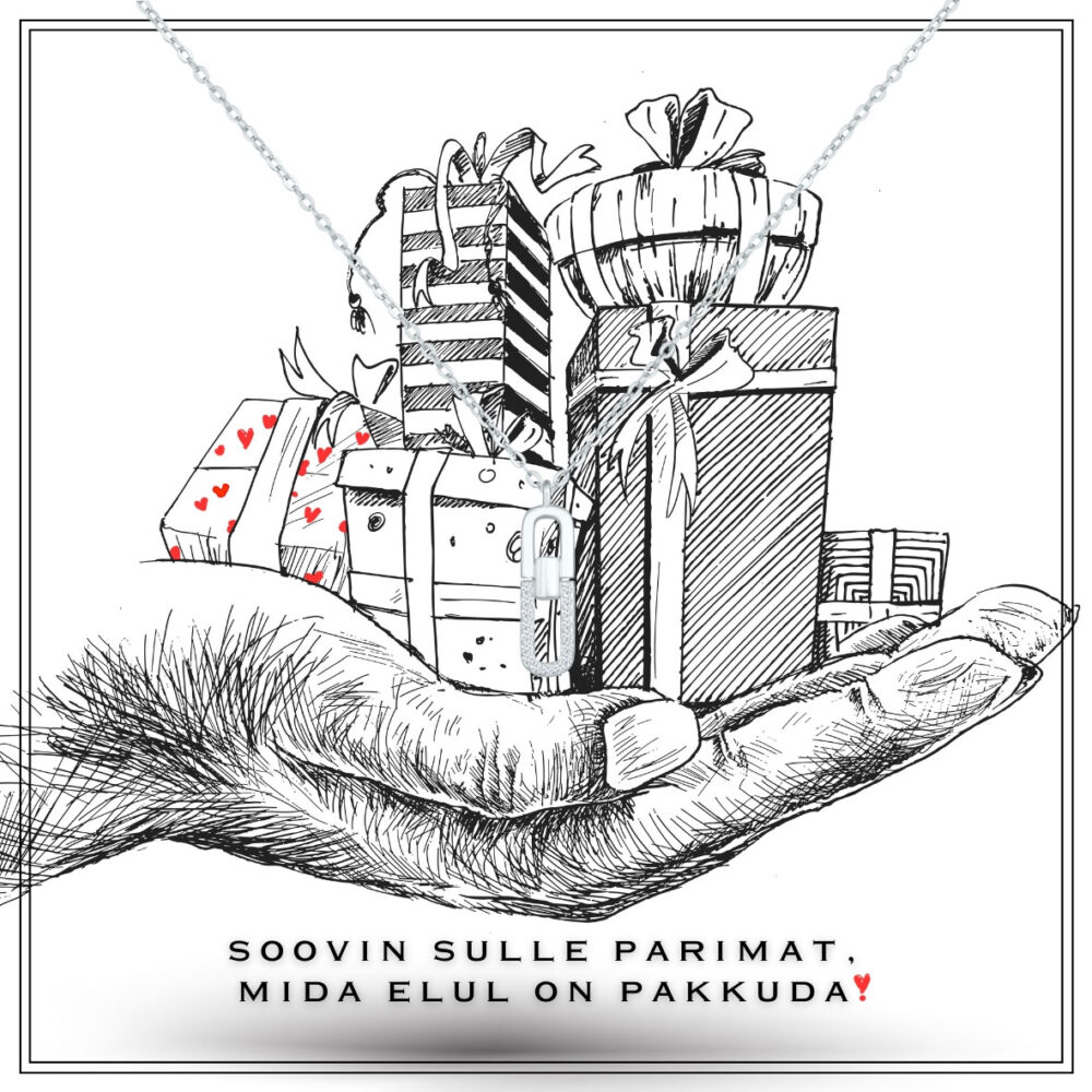 Sõnumikaart Kaelakee "Soovin sulle parimat, mida elul on pakkuda" - Image 3