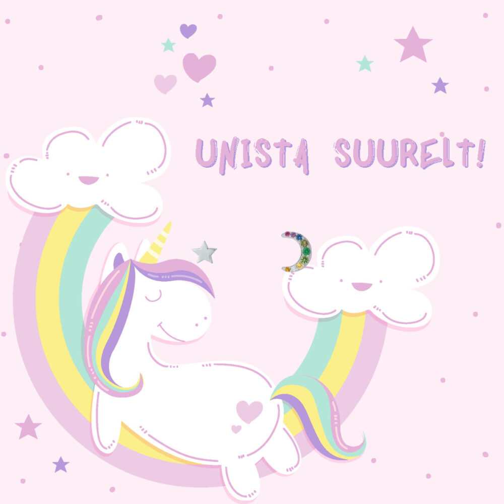 Sõnumikaart Kõrvarõngad "Unista suurelt!"